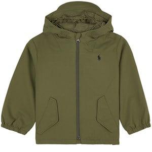 Kids - Ralph Lauren Branded Shell Jacket Olive 7 Years - Coats and jackets - 7 years - Green - Junge
