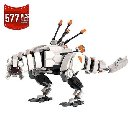 Game Horizons Serrated Thunder Mechanical Beast Building Blocks Classic Game Cool Action Figures Bricks Model Children Toys