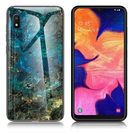 Fantasy Marmor Samsung Galaxy A10e skal - Smaragd