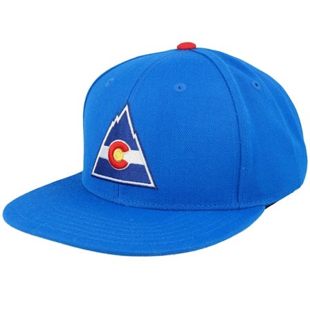 American Needle - Azul snapback Gorra - Colorado Rockies NHL Archive 400 Blue Snapback @ Hatstore