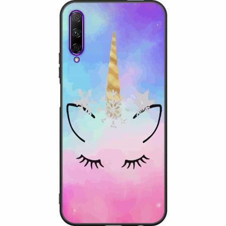 Honor 9x Pro Svart Skal Unicorn Enhörning