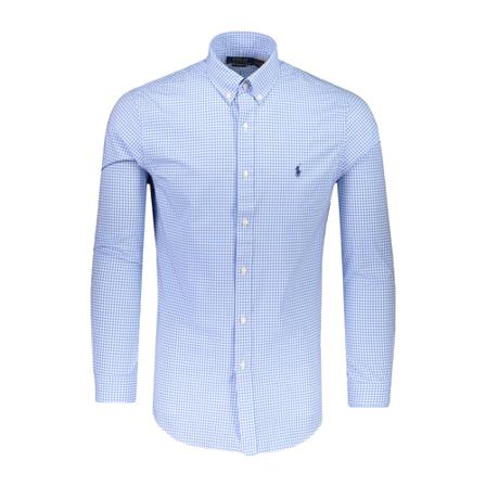 Polo Ralph Lauren Polo Overhemd Blauw , Blauw , Heren , Maat: L