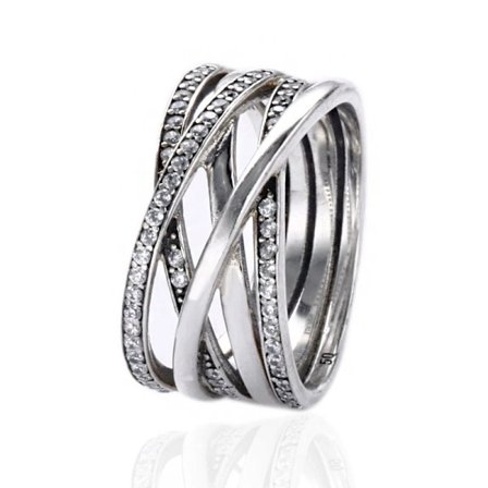 Uusi 925 Sterlinghopeakaulakoru Sormukset Naisille Muoti Suosittu Zirkoni Onnekas Sydän Sormukset Naisille Korujen Valmistus Sormus 2022trend