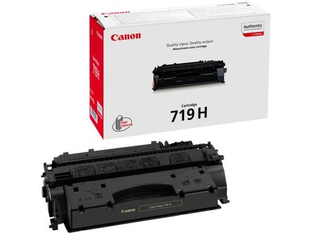 Canon Toner, 719 H, 3480B002, svart, singelförpackning, hög kapacitet - Lyreco - Toner och bläck - Tonerkassetter - Toner Canon