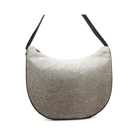 Borbonese, Shoulder bag Szary, Kobieta, Rozmiar: ONE Size