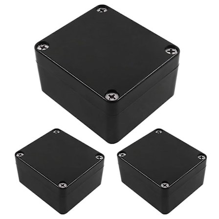 3 stk. Vanntett Elektronisk Koblingsboks Plast Prosjektboks Kabinett