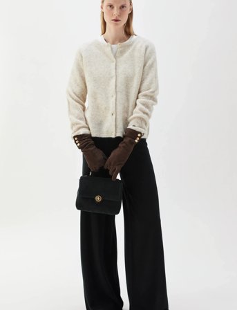 BUSNEL Veronika Cardigan - Beige - 38