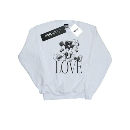Disney Girls Mickey och Minnie Mouse Love Sweatshirt 9-11 år