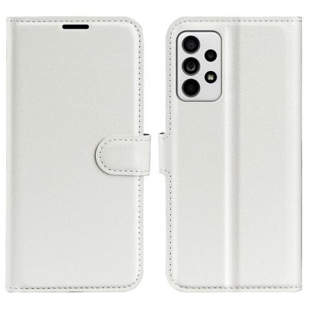 Classic Samsung Galaxy A33 5G Läppäkotelo - Valkoinen White