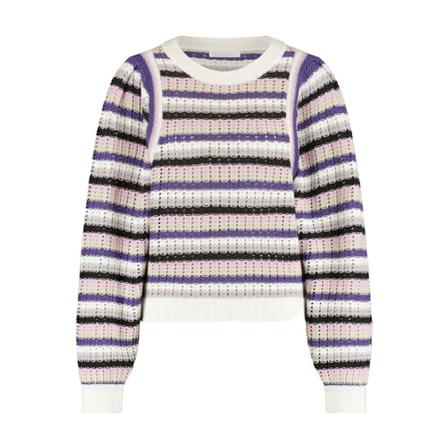 Freebird Pullover , Paars , Dames , Maat: L Truis