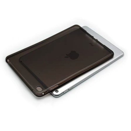 Fodral för iPad 10,2" (iPad 9:e generationen 2021/iPad 8:e generationen 2020/iPad 7:e generationen 2019), transparent silikonfodral TPU baksida 
