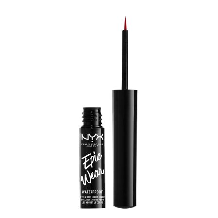 Nyx Professional MakeUp Epic Wear Waterproof Eye & Body Liquid Liner Red - Eyeliner