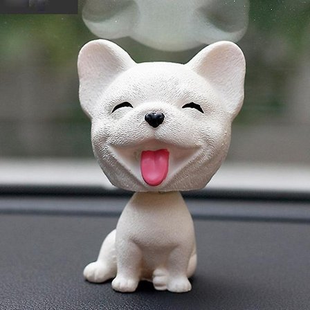 Bil Skakande Huvud Hund Prydnader Bobblehead Hund Nickande Valp Leksaker