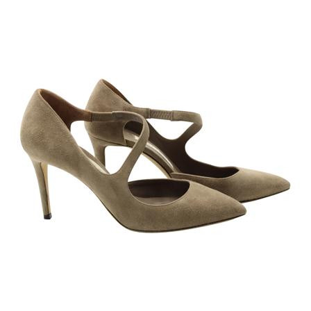 Jimmy Choo Pre-owned Pre-owned Davos Pumps , Bruin , Dames , Maat: 36 EU