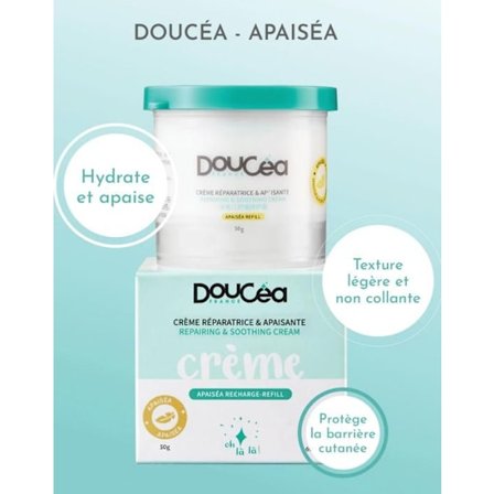 Lugnande kräm - DOUCEA - APAISEA - 50 ml - Hypoallergen - Känslig hud