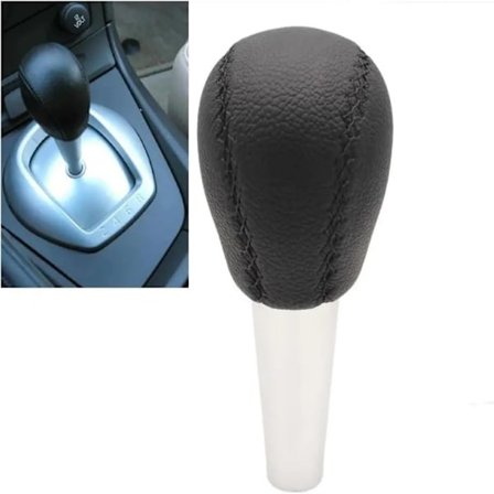 Automatisk Växelspaksknopp i Läder för Volvo S60 V70 S60R V70R Biltillbehör Bil Styling Tillbehör