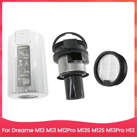 Høyeffektiv Multi Cone Cyclone Komponenter Støvbeholder og Filter for M12 M13 Støvsuger Erstatning