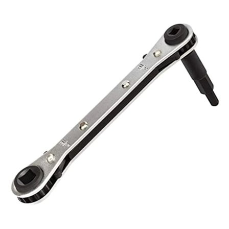 HVAC-servicenyckel, kylserviceverktygssats 3/8" till 1/4" 5/16" x 1/4" spärrnyckel