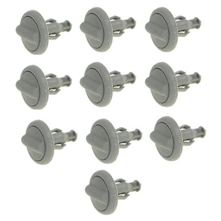 10 stk. Grå Hyldeklips Y-type Ende Til Juke 799161KA3A