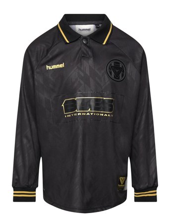 Hmljr Loose Bay Soccer Jersey L/S Black Hummel