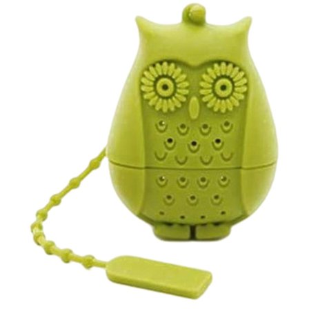 Tesil Kreativ Form Silikon Teinfuser Matkvalitet Finmasket Tebladfilter for Hjemmet