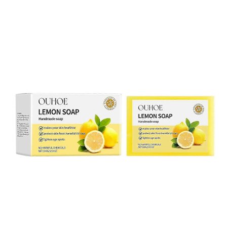 Örtcitrontvål - Uppfriskande oljekontroll, mild rengöring för alla hudtyper, 100g