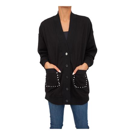Twinset, Cardigans Zwart, Dames, Maat:S