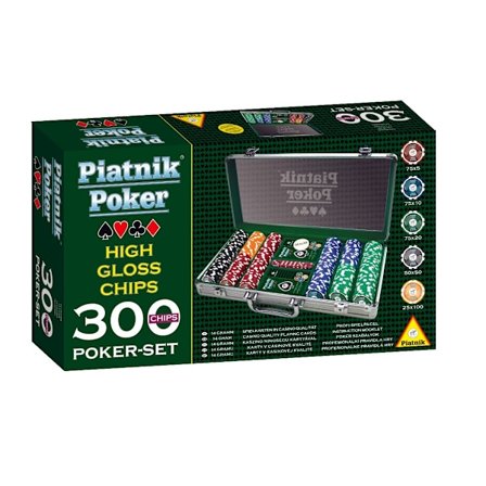 Piatnik Poker Set 300 pelimerkkiä