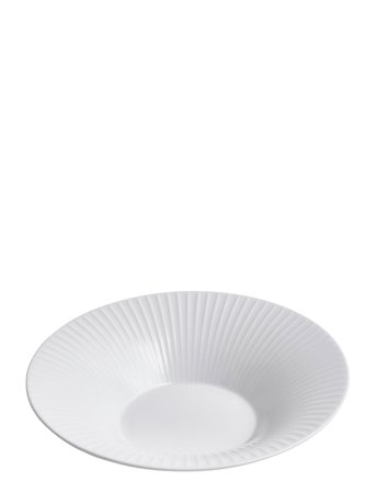 Kähler Hammershøi Dyb Tallerken Ø26 Cm - White - Ø 26 CM