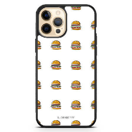 Bjornberry Hårdskal iPhone 12 Pro Max - Hamburgare