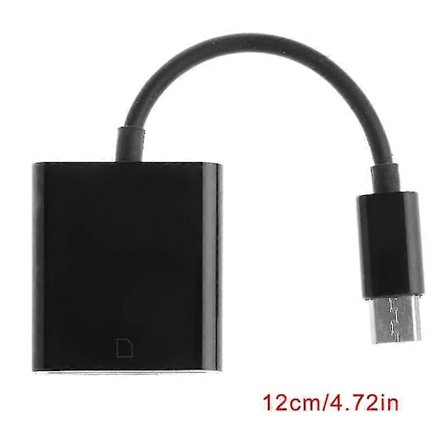 Micro Usb Till Sd-Kort Kamera Läsar Otg Adapter Kabel För Android Telefon Surfplatta Pc