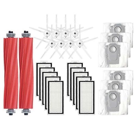 Til Q7Max+/T8 Robotstøvsuger Dele Hoved Sidebørste Hepa Filter