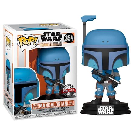 POP-hahmo Star Wars Mandalorian Death Watch Mandalorian Two Stripes Exclusive -yksinoikeus