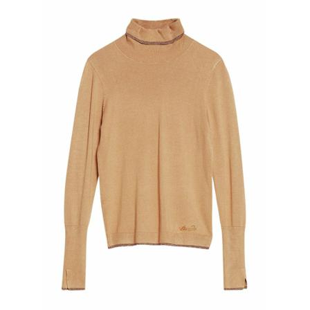 Liu Jo, Turtlenecks Brązowy, Kobieta, Rozmiar: S