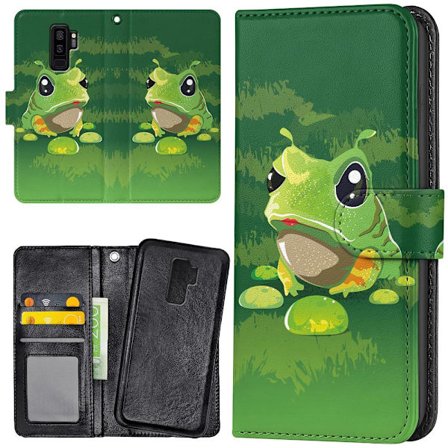 Samsung Galaxy S9 Plus - Lommebok Deksel Frosk
