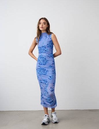 Noella Sutton Dress - Blue - L