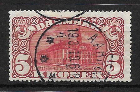 Danmark 1915 - AFA 81r - Stemplet