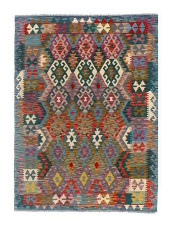 Kelim Afghan Old Style Vloerkleed 151X198 Wol, Afghanistan