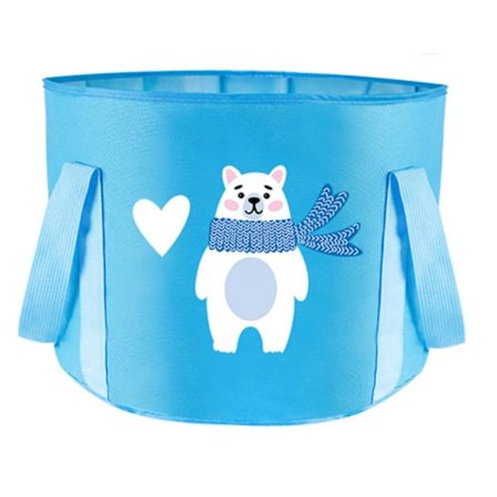 Sammenklappelig fodbad spand blødgørende fødder sammenklappelig sammenklappelig fodbad kar bærbart vandspand bærbart fodbassin pedicure bassin 