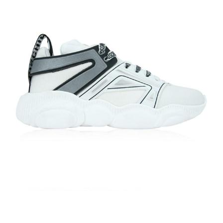 Moschino - Sneakers - Vit - Dam - Storlek: 35 Eu, Dam, Storlek: 35 EU