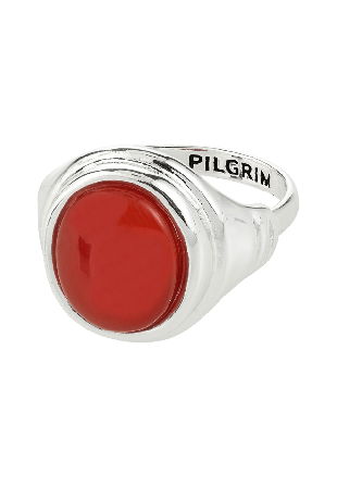 Pilgrim LYNDON ring silver-plated Smycken & klockor Dam Silver ONESIZE