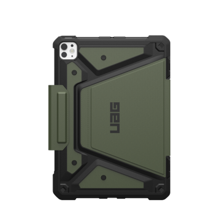 UAG Metropolis SE-etui med stativ og Apple blyantholder for iPad Pro 11" 2024 - Grønn