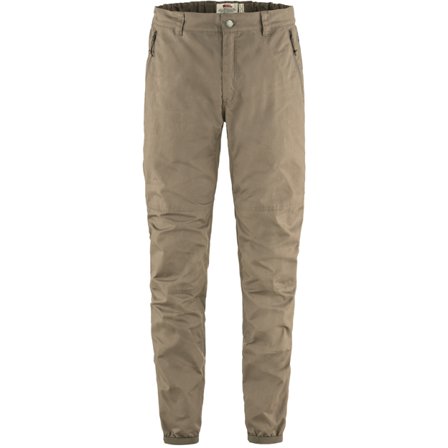 Fjällräven Vardag Pantalons 50/SHORT - male - Suede Brown - Outdoor Pantalons