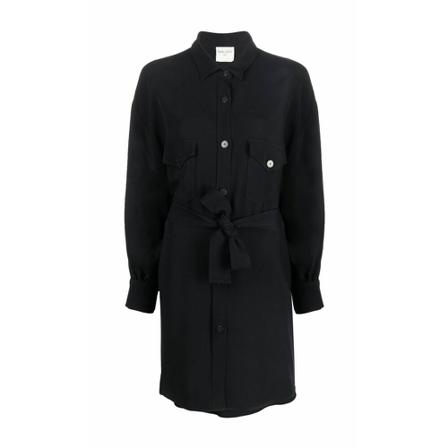 Forte Forte Short Dresses , Zwart , Dames , Maat: S Casual jurken