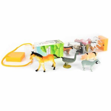 Robetoy 12-pack Farm Tube Animals Djur Bondgård 41483