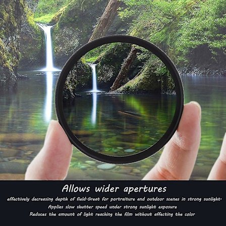 Supertynn 49-77mm Vanntett Sirkulær CPL Kamerafilter