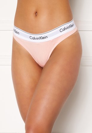 Calvin Klein CK Cotton Thong 2NT Nymphs Thigh Klær