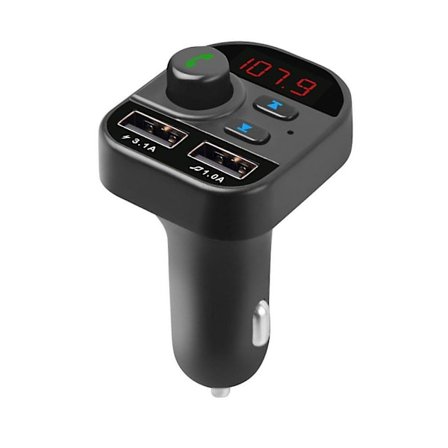 Bil Afspiller Telefon Usb Opladningsadapter Trådløs Mp3 Radio Adapter Bil