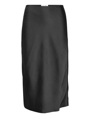 Agneta Skirt 12956 Knälång Kjol Svart Samsøe Samsøe