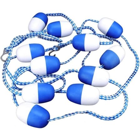 Uima-altaan turvallisuuserotin 5M Uima-altaan köysi kelluu Uima-altaan köysiradan linjakoukut Ulkoelämä